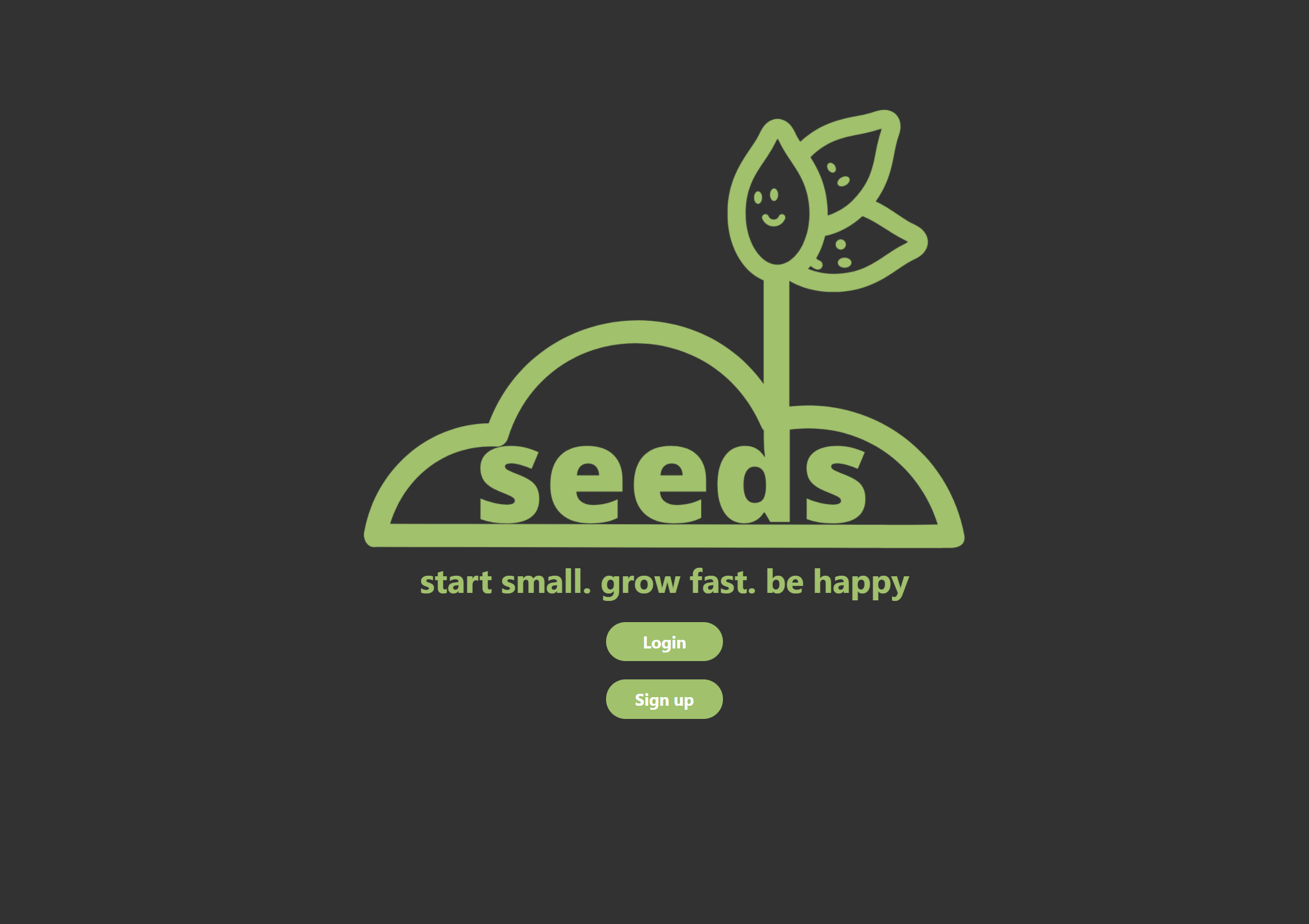 Image of Seeds live site